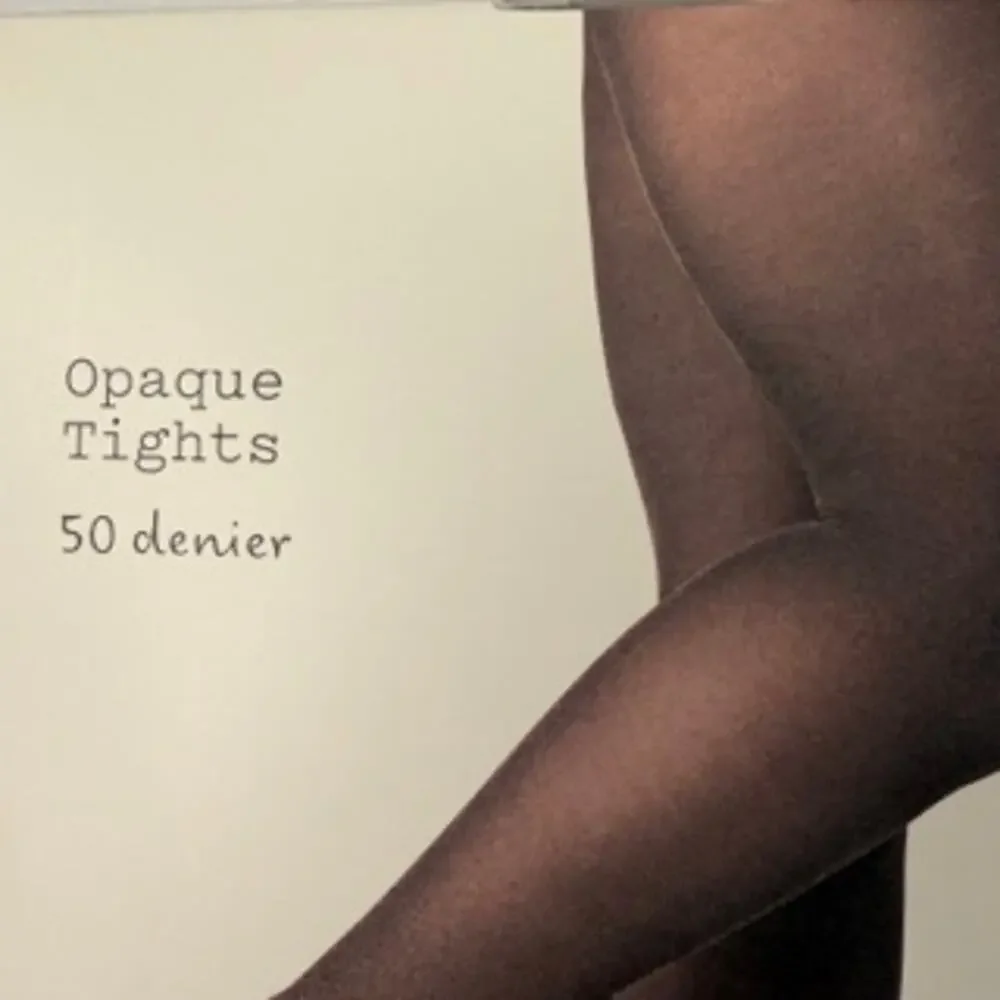 A New Day Opaque Tights Women's S/M Lot of 2 Heather Gray 50D NEW
